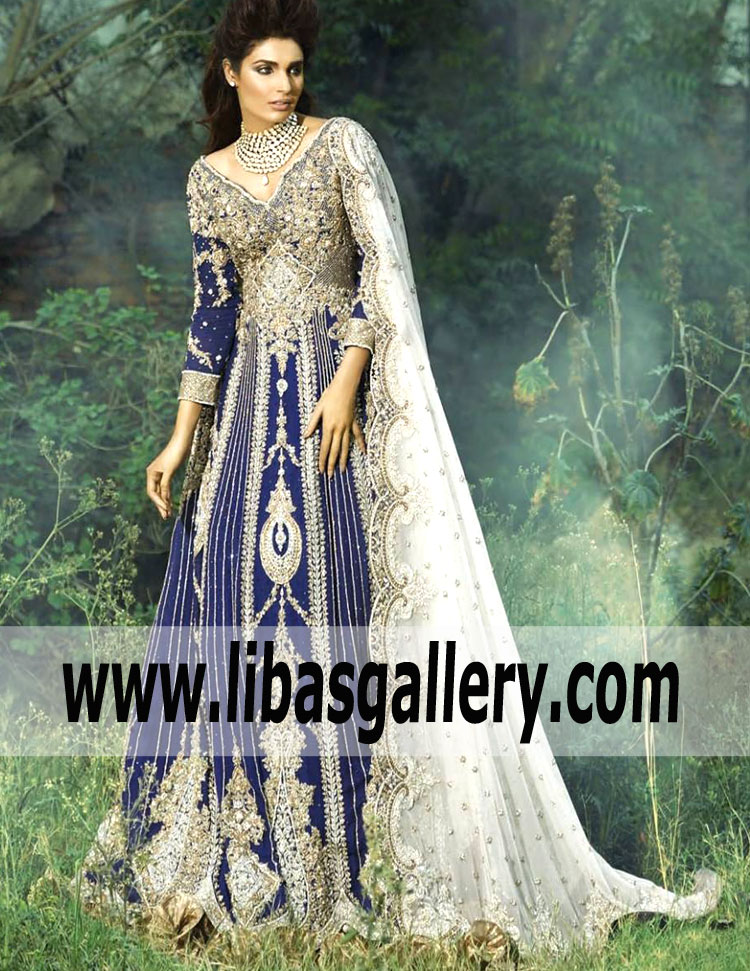 MEHDI Anarkali Bridal Dress for Modern Bride Fabulous Anarkali Bridal Dresses Orlando Florida USA